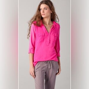 Splendid Pocket Blouse